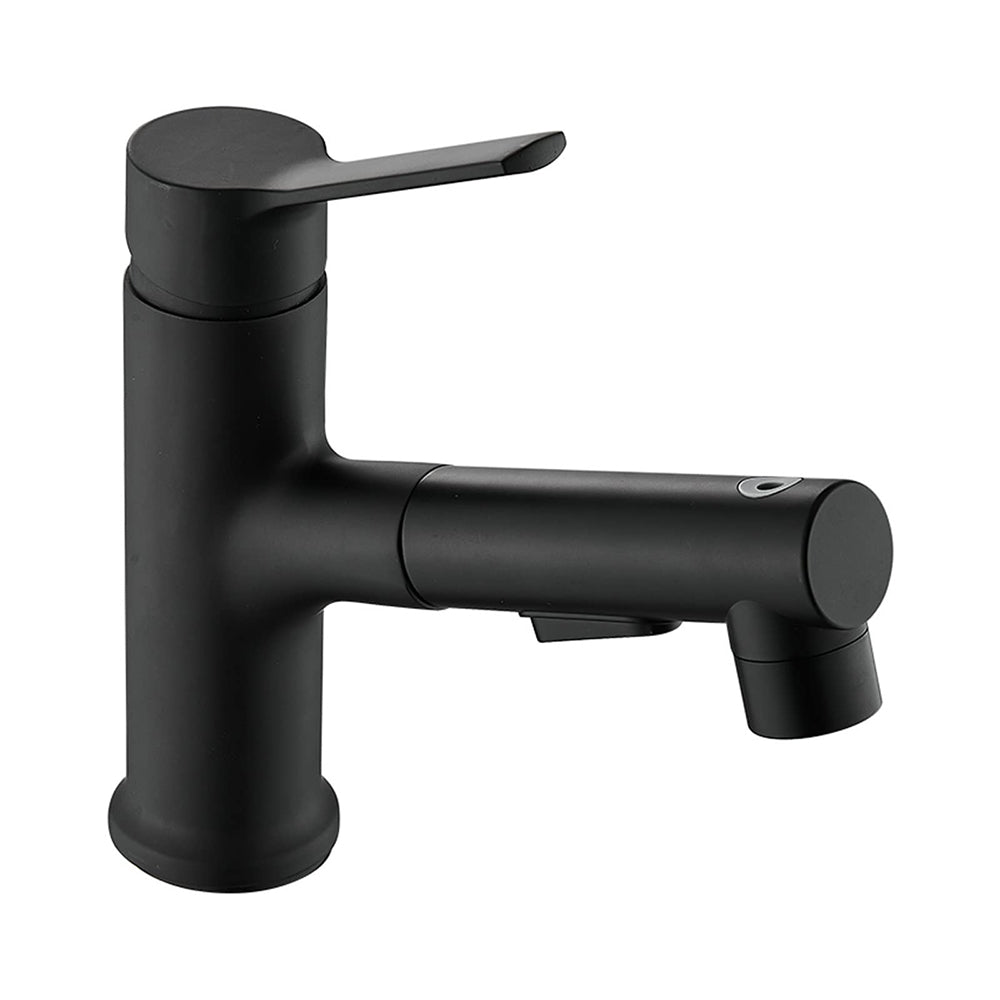 Varden Modern Cylindrical Dual-Mode Pull-Out Bathroom Sink Faucet