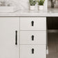 Two-Tone Cabinet Pulls and Knobs for Kitchen Cabinets