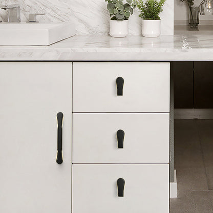 Two-Tone Cabinet Pulls and Knobs for Kitchen Cabinets