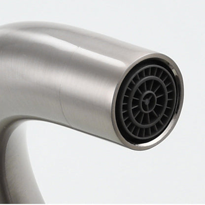 Tempra Modern Three-Hole Two-Handle Bathroom Sink Faucet