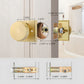 Keyed Entry Door Knob and Deadbolt Set for Exterior Doors