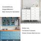Square Zinc Alloy Kitchen Cabinet Knobs