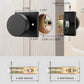 Passage Square Door Knobs for Closet, Hallway and Dining Room Doors