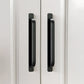 No-Drill Adhesive Cabinet Handles with Backplates