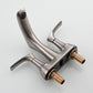 3 Holes Double Handle Stainless Steel Hot And Cold Bathroom Faucets
