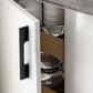 Aluminum Alloy Extended Cabinet Pulls Drawer Knobs for Kitchen