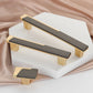 Mixed-Finish Zinc Alloy Cabinet Pulls and Knobs