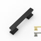 Black / Silver Aluminum Alloy Cabinet Pulls & Handles