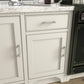 Black / Silver Aluminum Alloy Cabinet Pulls & Handles