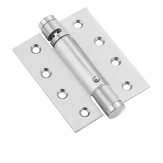 Adjustable Self-Closing Door Hinges with Hold-Open, 4-Inch & 5-Inch