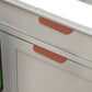 Low-Profile Invisible Finger Pulls and Drawer Handles