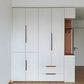 Long Multicolored Simple Invisible Finger Cabinet Drawer Handles