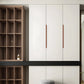 Long Multicolored Simple Invisible Finger Cabinet Drawer Handles