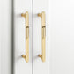 Modern T Bar Cabinet Pulls and Round Knobs