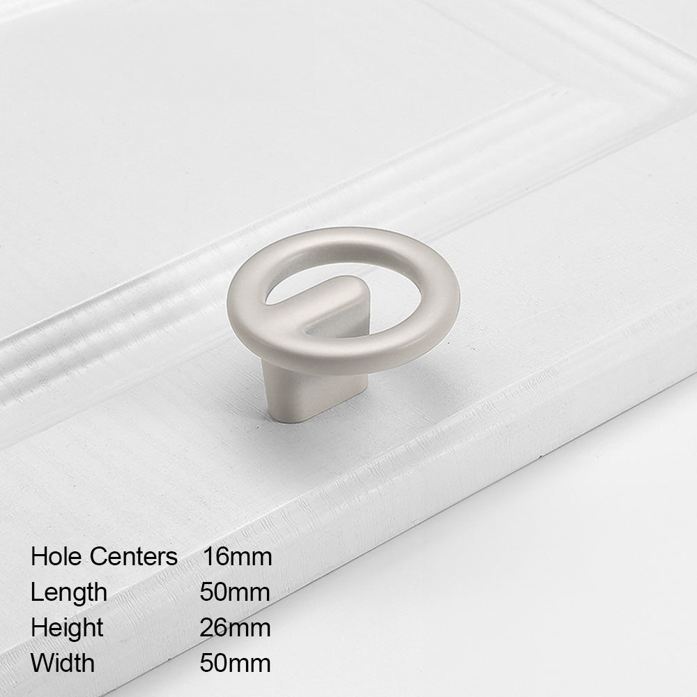 Foldable Single-Hole Cabinet Knobs and Pull Handles