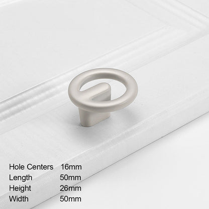 Foldable Single-Hole Cabinet Knobs and Pull Handles