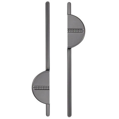 Textured Half Moon Cabinet Pulls, Zinc Alloy Drawer Handles
