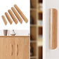 Solid Wood Half-Round Cabinet Finger Pulls