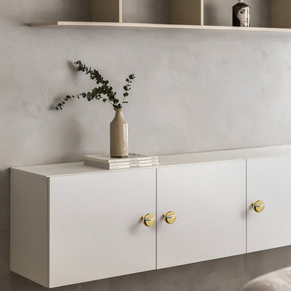Modern T Bar Cabinet Pulls and Round Knobs