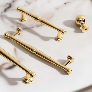 European Round Bar Cabinet Pulls and Knobs