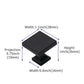 Square Zinc Alloy Kitchen Cabinet Knobs