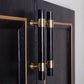 Crystal Marble Brass Cabinet Handles, Drawer Pulls and Knobs