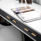 Gold / Black Half Moon Cabinet Pulls and Drawer Handles