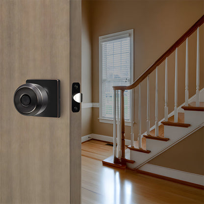 Classic Round Privacy Door Knobs for Bedroom and Bathroom Doors