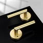 Zinc Alloy Passage Door Lever Handles for Closet and Hallway Doors