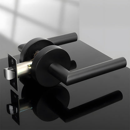 Zinc Alloy Passage Door Lever Handles for Closet and Hallway Doors
