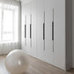 Invisible Edge Pull Cabinet Handles for Wardrobes