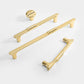 Modern T Bar Cabinet Pulls and Round Knobs