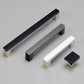 Two-Tone Slim Bar Cabinet Handles and Knobs for Wardrobes
