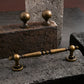 Vintage Turned Solid Brass Cabinet Pulls and Knobs