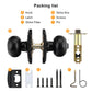 Stainless Steel Interior Door Knobs with Privacy and Passage Options