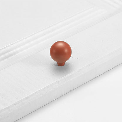 Simple French Style Zinc Alloy Color Cabinet Door Knobs