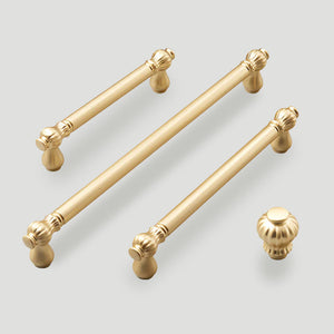 French-Style Fluted Cabinet Pulls and Knobs