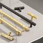 Textured T-Bar Zinc Alloy Cabinet Pulls and Drawer Handles