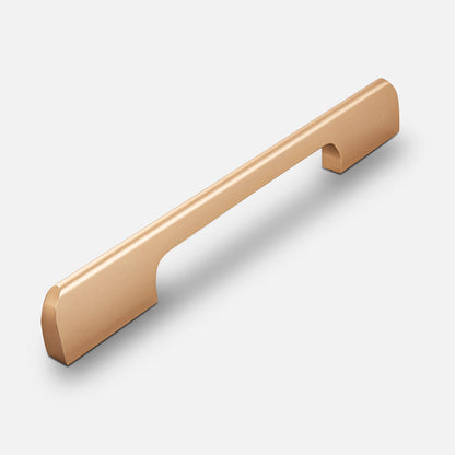 Solid Aluminum Alloy Modern Black Long Cabinet and Drawer Pulls