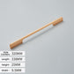 Solid Aluminum Alloy Modern Black Long Cabinet and Drawer Pulls