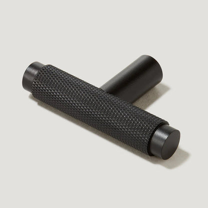 Knurled T-Bar Cabinet Pulls and Drawer Handles