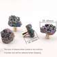 Faceted Crystal Cabinet Knob for Wardrobes