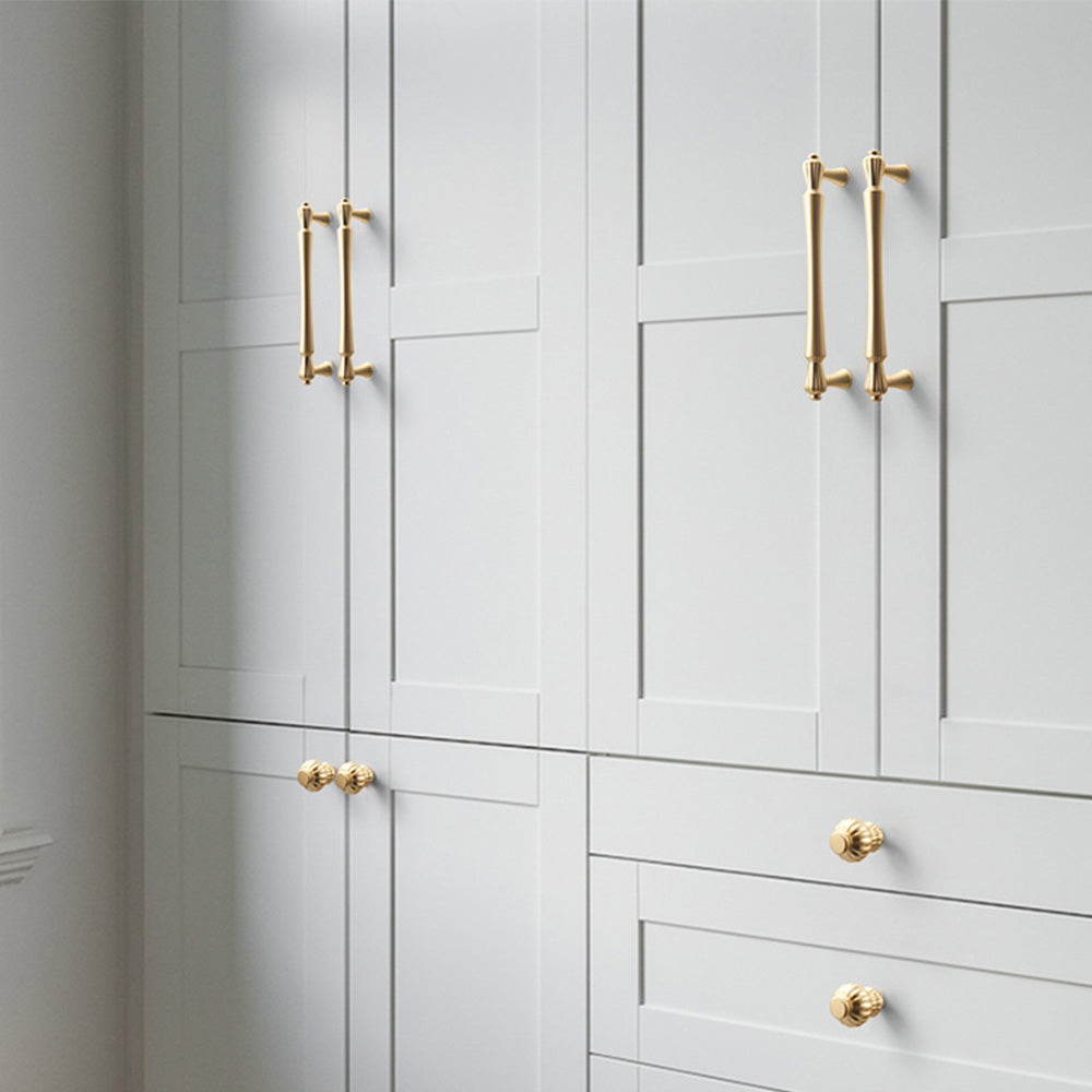 French Spindle Cabinet Pulls, Ring Pulls and Knobs