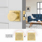 Heavy Duty Square Door Knobs for Closet, Hallway and Bathroom Doors