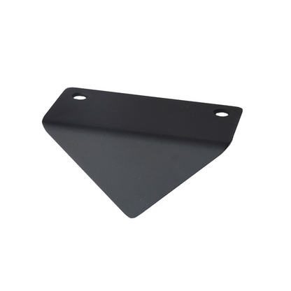 Triangular Solid Brass Cabinet Edge Pulls and Drawer Handles