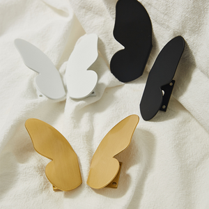 Butterfly Brass Cabinet Knobs for Drawers and Doors
