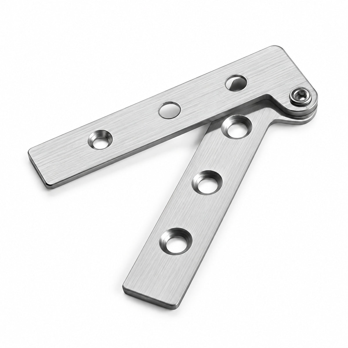 Stainless Steel 360° Pivot Door Hinges, Top and Bottom Mount