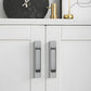 No-Drill Adhesive Cabinet Handles with Backplates
