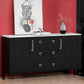 Two-Tone Zinc Alloy Cabinet Pulls and Knobs