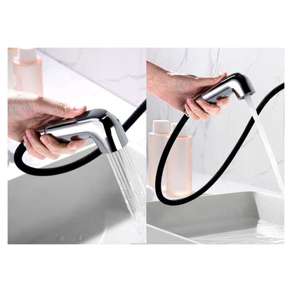 Digitra Modern Single-Hole Pull-Out 360° Swivel Bathroom Sink Faucet
